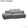 FRITZ HANSEN フリッツ・ハンセン ALPHABET SOFA アルファベットソファ PL210-4 2シーター ソファ W210cm コーナー位置：右コーナー Christianshavn クリスチャンハウン カラー：26色 （単色張り） デザイン：ピエロ・リッソーニ ※クッション別売り