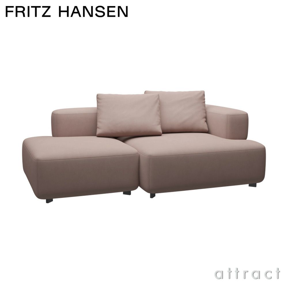 FRITZ HANSEN フリッツ・ハンセン ALPHABET SOFA アルファベットソファ PL210-4 2シーター ソファ W210cm コーナー位置：右コーナー Christianshavn クリスチャンハウン カラー：26色 （単色張り） デザイン：ピエロ・リッソーニ ※クッション別売り