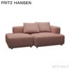 FRITZ HANSEN フリッツ・ハンセン ALPHABET SOFA アルファベットソファ PL210-4 2シーター ソファ W210cm コーナー位置：右コーナー Christianshavn クリスチャンハウン カラー：26色 （単色張り） デザイン：ピエロ・リッソーニ ※クッション別売り