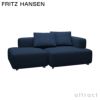 FRITZ HANSEN フリッツ・ハンセン ALPHABET SOFA アルファベットソファ PL210-4 2シーター ソファ W210cm コーナー位置：右コーナー Christianshavn クリスチャンハウン カラー：26色 （単色張り） デザイン：ピエロ・リッソーニ ※クッション別売り