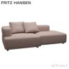 FRITZ HANSEN フリッツ・ハンセン ALPHABET SOFA アルファベットソファ PL240-4 2シーター ソファ W240cm コーナー位置：左コーナー Christianshavn クリスチャンハウン カラー：26色 （単色張り） デザイン：ピエロ・リッソーニ ※クッション別売り