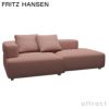 FRITZ HANSEN フリッツ・ハンセン ALPHABET SOFA アルファベットソファ PL240-4 2シーター ソファ W240cm コーナー位置：左コーナー Christianshavn クリスチャンハウン カラー：26色 （単色張り） デザイン：ピエロ・リッソーニ ※クッション別売り