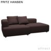 FRITZ HANSEN フリッツ・ハンセン ALPHABET SOFA アルファベットソファ PL240-4 2シーター ソファ W240cm コーナー位置：左コーナー Christianshavn クリスチャンハウン カラー：26色 （単色張り） デザイン：ピエロ・リッソーニ ※クッション別売り