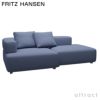 FRITZ HANSEN フリッツ・ハンセン ALPHABET SOFA アルファベットソファ PL240-4 2シーター ソファ W240cm コーナー位置：左コーナー Christianshavn クリスチャンハウン カラー：26色 （単色張り） デザイン：ピエロ・リッソーニ ※クッション別売り