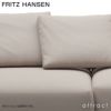 FRITZ HANSEN フリッツ・ハンセン ALPHABET SOFA アルファベットソファ PL240-4 2シーター ソファ W240cm コーナー位置：左コーナー Christianshavn クリスチャンハウン カラー：26色 （単色張り） デザイン：ピエロ・リッソーニ ※クッション別売り