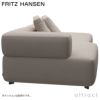 FRITZ HANSEN フリッツ・ハンセン ALPHABET SOFA アルファベットソファ PL240-4 2シーター ソファ W240cm コーナー位置：左コーナー Christianshavn クリスチャンハウン カラー：26色 （単色張り） デザイン：ピエロ・リッソーニ ※クッション別売り