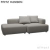 FRITZ HANSEN フリッツ・ハンセン ALPHABET SOFA アルファベットソファ PL240-5 2シーター ソファ W240cm コーナー位置：右コーナー Christianshavn クリスチャンハウン カラー：26色 （単色張り） デザイン：ピエロ・リッソーニ ※クッション別売り 