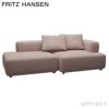 FRITZ HANSEN フリッツ・ハンセン ALPHABET SOFA アルファベットソファ PL240-5 2シーター ソファ W240cm コーナー位置：右コーナー Christianshavn クリスチャンハウン カラー：26色 （単色張り） デザイン：ピエロ・リッソーニ ※クッション別売り 