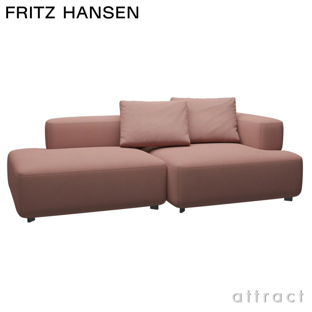 FRITZ HANSEN フリッツ・ハンセン ALPHABET SOFA アルファベットソファ PL240-5 2シーター ソファ W240cm コーナー位置：右コーナー Christianshavn クリスチャンハウン カラー：26色 （単色張り） デザイン：ピエロ・リッソーニ ※クッション別売り 