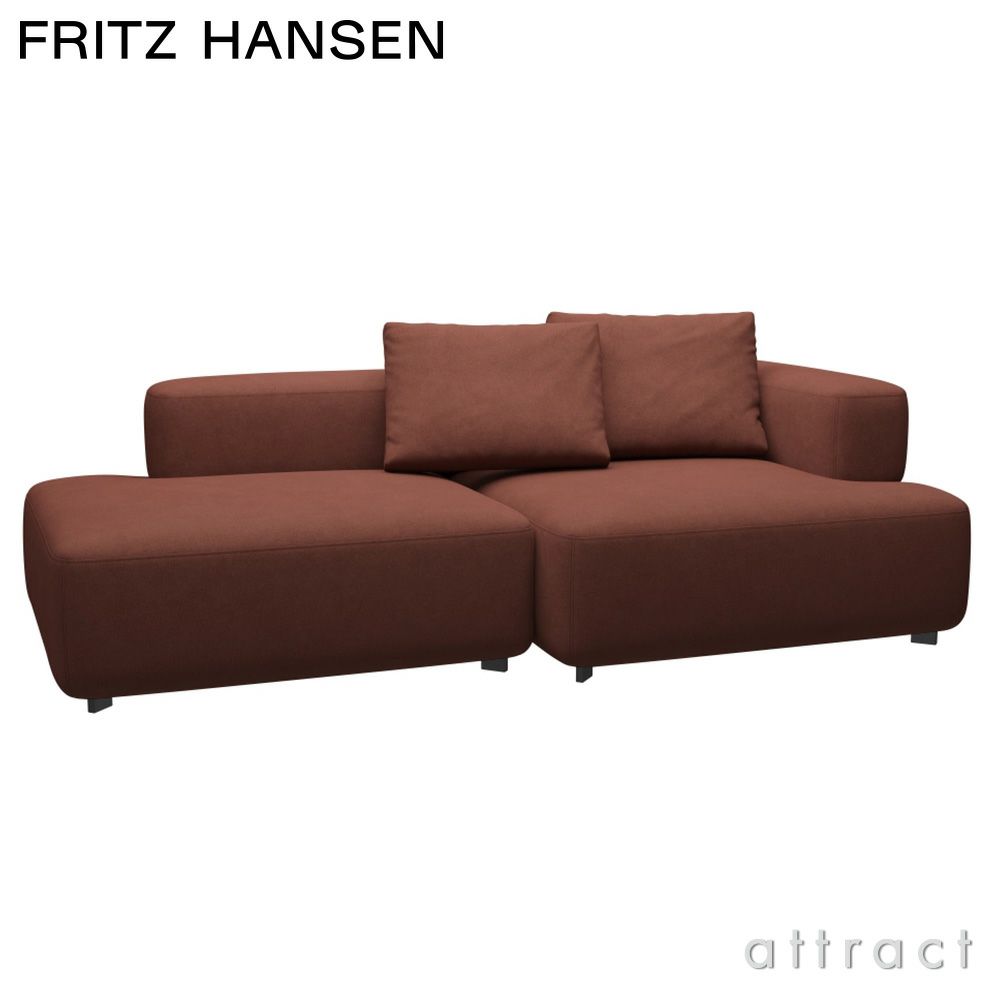 FRITZ HANSEN フリッツ・ハンセン ALPHABET SOFA アルファベットソファ PL240-5 2シーター ソファ W240cm コーナー位置：右コーナー Christianshavn クリスチャンハウン カラー：26色 （単色張り） デザイン：ピエロ・リッソーニ ※クッション別売り 