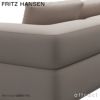 FRITZ HANSEN フリッツ・ハンセン ALPHABET SOFA アルファベットソファ PL240-5 2シーター ソファ W240cm コーナー位置：右コーナー Christianshavn クリスチャンハウン カラー：26色 （単色張り） デザイン：ピエロ・リッソーニ ※クッション別売り 