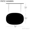 FRITZ HANSEN フリッツ・ハンセン SUPERELLIPSE スーパー楕円テーブル B612 ダイニングテーブル 100×150cm ラミネート天板 カラー：6色 スパンレッグカラー：7色 デザイン：ピート・ハイン、ブルーノ・マットソン 