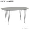 FRITZ HANSEN フリッツ・ハンセン SUPERELLIPSE スーパー楕円テーブル B611 ダイニングテーブル 90×135cm ラミネート天板 カラー：6色 スパンレッグカラー：7色 デザイン：ピート・ハイン、ブルーノ・マットソン