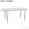 FRITZ HANSEN フリッツ・ハンセン SUPERELLIPSE スーパー楕円テーブル B616 ダイニングテーブル 100×170cm ラミネート天板 カラー：6色 スパンレッグカラー：7色 デザイン：ピート・ハイン、ブルーノ・マットソン