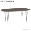 FRITZ HANSEN フリッツ・ハンセン SUPERELLIPSE スーパー楕円テーブル B616 ダイニングテーブル 100×170cm ラミネート天板 カラー：6色 スパンレッグカラー：7色 デザイン：ピート・ハイン、ブルーノ・マットソン