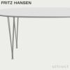 FRITZ HANSEN フリッツ・ハンセン SUPERELLIPSE スーパー楕円テーブル B616 ダイニングテーブル 100×170cm ラミネート天板 カラー：6色 スパンレッグカラー：7色 デザイン：ピート・ハイン、ブルーノ・マットソン