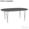 FRITZ HANSEN フリッツ・ハンセン SUPERELLIPSE スーパー楕円テーブル B613 ダイニングテーブル 120×180cm ラミネート天板 カラー：6色 スパンレッグカラー：7色 デザイン：ピート・ハイン、ブルーノ・マットソン