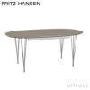 FRITZ HANSEN フリッツ・ハンセン SUPERELLIPSE スーパー楕円テーブル B620 ダイニングテーブル 延長式 100×170-270cm ラミネート天板 カラー：6色 スパンレッグカラー：7色 デザイン：ピート・ハイン、ブルーノ・マットソン