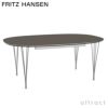  FRITZ HANSEN フリッツ・ハンセン SUPERELLIPSE スーパー楕円テーブル B619 ダイニングテーブル 延長式 120×180-300cm ラミネート天板 カラー：6色 スパンレッグカラー：7色 デザイン：ピート・ハイン、ブルーノ・マットソン 