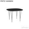 FRITZ HANSEN フリッツ・ハンセン SUPERCIRCULAR スーパー円テーブル B603 ダイニングテーブル 100×100cm ラミネート天板 カラー：6色 スパンレッグカラー：7色 デザイン：ピート・ハイン、ブルーノ・マットソン、アルネ・ヤコブセン 