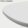 FRITZ HANSEN フリッツ・ハンセン SUPERCIRCULAR スーパー円テーブル A603 カフェテーブル 100×100cm ラミネート天板 カラー：6色 4スターベースカラー：5色 デザイン：ピート・ハイン、ブルーノ・マットソン、アルネ・ヤコブセン 