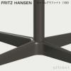 FRITZ HANSEN フリッツ・ハンセン SUPERCIRCULAR スーパー円テーブル A603 カフェテーブル 100×100cm ラミネート天板 カラー：6色 4スターベースカラー：5色 デザイン：ピート・ハイン、ブルーノ・マットソン、アルネ・ヤコブセン 