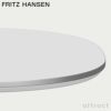 FRITZ HANSEN フリッツ・ハンセン SUPERCIRCULAR スーパー円テーブル A602 カフェテーブル 75×75cm ラミネート天板 カラー：6色 4スターベースカラー：5色 デザイン：ピート・ハイン、ブルーノ・マットソン、アルネ・ヤコブセン 