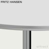 FRITZ HANSEN フリッツ・ハンセン SUPERCIRCULAR スーパー円テーブル A202 コーヒーテーブル 75×75cm ラミネート天板 カラー：6色 4スターベースカラー：5色 デザイン：ピート・ハイン、ブルーノ・マットソン、アルネ・ヤコブセン 