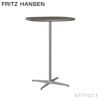 FRITZ HANSEN フリッツ・ハンセン SUPERCIRCULAR スーパー円テーブル A902 ハイテーブル 75×75cm ラミネート天板 カラー：6色 4スターベースカラー：5色 デザイン：ピート・ハイン、ブルーノ・マットソン、アルネ・ヤコブセン 