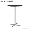 FRITZ HANSEN フリッツ・ハンセン SUPERCIRCULAR スーパー円テーブル A902 ハイテーブル 75×75cm ラミネート天板 カラー：6色 4スターベースカラー：5色 デザイン：ピート・ハイン、ブルーノ・マットソン、アルネ・ヤコブセン 