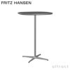 FRITZ HANSEN フリッツ・ハンセン SUPERCIRCULAR スーパー円テーブル A902 ハイテーブル 75×75cm ラミネート天板 カラー：6色 4スターベースカラー：5色 デザイン：ピート・ハイン、ブルーノ・マットソン、アルネ・ヤコブセン 