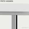 FRITZ HANSEN フリッツ・ハンセン SUPERCIRCULAR スーパー円テーブル A902 ハイテーブル 75×75cm ラミネート天板 カラー：6色 4スターベースカラー：5色 デザイン：ピート・ハイン、ブルーノ・マットソン、アルネ・ヤコブセン 