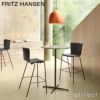 FRITZ HANSEN フリッツ・ハンセン SUPERCIRCULAR スーパー円テーブル A902 ハイテーブル 75×75cm ラミネート天板 カラー：6色 4スターベースカラー：5色 デザイン：ピート・ハイン、ブルーノ・マットソン、アルネ・ヤコブセン 