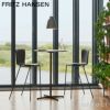 FRITZ HANSEN フリッツ・ハンセン SUPERCIRCULAR スーパー円テーブル A902 ハイテーブル 75×75cm ラミネート天板 カラー：6色 4スターベースカラー：5色 デザイン：ピート・ハイン、ブルーノ・マットソン、アルネ・ヤコブセン 