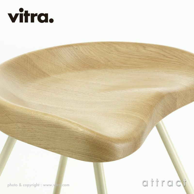 Vitra ヴィトラ Tabouret N° 307 タブレ 307 スツール チェア カラー：2色 デザイン：ジャン・プルーヴェ