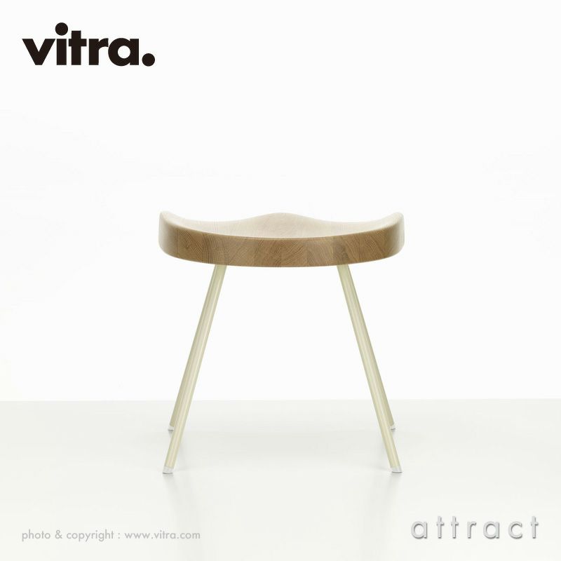 Vitra ヴィトラ Tabouret N° 307 タブレ 307 スツール チェア カラー：2色 デザイン：ジャン・プルーヴェ