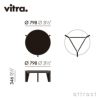 Vitra ヴィトラ Gueridon Bas ゲリドン バス Φ79cm コーヒーテーブル デザイン：ジャン・プルーヴェ