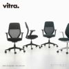 Vitra ヴィトラ ACX Mesh エーシーエックス メッシュ オフィスチェア カラー：7色 ファブリック グリッドニット 固定式アーム デザイン：アントニオ・チッテリオ