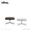 Vitra ヴィトラ Grand Repos & Ottoman グラン レポ ＆ オットマン ラウンジチェア ファブリック：F60 Volo（ボロ） 4スターベース デザイン：アントニオ・チッテリオ