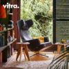 Vitra ヴィトラ Grand Repos & Ottoman グラン レポ ＆ オットマン ラウンジチェア ファブリック：F60 Volo（ボロ） 4スターベース デザイン：アントニオ・チッテリオ