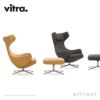 Vitra ヴィトラ Grand Repos & Ottoman グラン レポ ＆ オットマン ラウンジチェア ファブリック：F80 Cosy（コージー） 4スターベース デザイン：アントニオ・チッテリオ