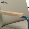 Vitra ヴィトラ Fauteuil de Salon フォトゥイユ ド サロン ラウンジチェア アームカラー：3色 ベースカラー：7色 ファブリック：F60（Twill・Volo） デザイン：ジャン・プルーヴェ