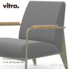 Vitra ヴィトラ Fauteuil de Salon フォトゥイユ ド サロン ラウンジチェア アームカラー：3色 ベースカラー：7色 ファブリック：F60（Twill・Volo） デザイン：ジャン・プルーヴェ