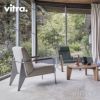 Vitra ヴィトラ Fauteuil de Salon フォトゥイユ ド サロン ラウンジチェア アームカラー：3色 ベースカラー：7色 ファブリック：F60（Twill・Volo） デザイン：ジャン・プルーヴェ