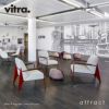 Vitra ヴィトラ Fauteuil de Salon フォトゥイユ ド サロン ラウンジチェア アームカラー：3色 ベースカラー：7色 ファブリック：F60（Twill・Volo） デザイン：ジャン・プルーヴェ