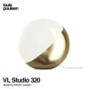 ルイスポールセン Louis Poulsen VL Studio Φ320 ラジオハウス VL ステュディオ テーブル フロアライト カラー：ブラス（無塗装） デザイン：ヴィルヘルム・ラウリッツェン
