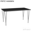 FRITZ HANSEN フリッツ・ハンセン RECTANGULAR 長方形テーブル B637 ダイニングテーブル 80×140cm ラミネート天板 カラー：6色 スパンレッグカラー：5色 デザイン：ピート・ハイン、ブルーノ・マットソン、アルネ・ヤコブセン