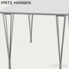 FRITZ HANSEN フリッツ・ハンセン RECTANGULAR 長方形テーブル B637 ダイニングテーブル 80×140cm ラミネート天板 カラー：6色 スパンレッグカラー：5色 デザイン：ピート・ハイン、ブルーノ・マットソン、アルネ・ヤコブセン