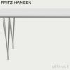 FRITZ HANSEN フリッツ・ハンセン RECTANGULAR 長方形テーブル B638 ダイニングテーブル 80×160cm