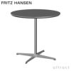 FRITZ HANSEN フリッツ・ハンセン CIRCULAR 円テーブル A622 カフェテーブル 75cm ラミネート天板 カラー：6色 4スターベースカラー：5色 デザイン：アルネ・ヤコブセン 